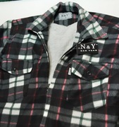 Ciepła gruba koszula męska polarowa rozm.3XL .