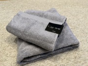 Zestaw ręczników / 1 kąpielowy + 1 łazienkowy / 600g/m2 / puszyste / nowe