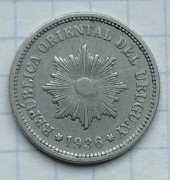 #632 Urugwaj 2 centesimos 1936 stan!
