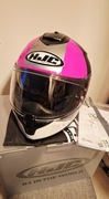Kask integralny motocyklowy HJC C70 rozmiar S stan jak nowy, różowy