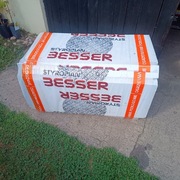 Styropian z folią do podłogówki 5cm eps100 6,2 M2 Besser