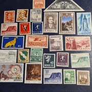 Znaczki pocztowe z klasera. 