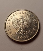 Moneta 1 zł z 2009 roku obiegowa 1zl złoty 2009r rok obiegowe złotówka