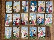 Zestaw obrazków kolekcjonerskich Anioł Stróż i inne 