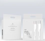 Kabel USB Dux Ducis USB-C - USB-C 1m 60W Biały 