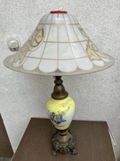 Stara lampa piękna ceramika