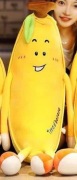 Pluszak banan maskotka duża miękka przytulanka Funny Banana prezent