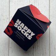 Prezentowy zestaw skarpet Happy Socks Valentine’s Gift Set 41-46 crew
