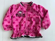 Kurtka przejściowa Hello Kitty 3-4lat bomberka z falbanką urocza #1880