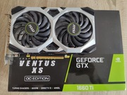 Karta MSI Ventus XS GTX 1660Ti OC Edition 6 GB
