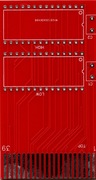 Płytka PCB kartridża diagnostycznego do Atari ST