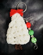 Świąteczny breloczek - zawieszka z choinką