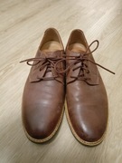 Buty wizytowe męskie brązowe Clarks rozmiar 43