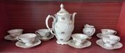 Zestaw porcelany z dzbankiem Porcelana PRL Zastawa