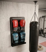 Personalizowany Wieszak na 2 pary Rękawic Owijki Skakanka PL