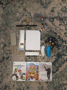 Konsola Nintendo Wii + zestaw kontrolerów + 3 gry