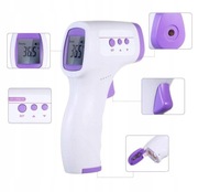 TERMOMETR BEZDOTYKOWY MEDYCZNY NA PODCZERWIEŃ ELEKTRONICZNY DO CZOLA I UCHA