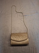 Aksamitna srebna dorebka damska