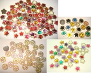 KOLOROWE DIAMENCIKI OCZKA komplet 165szt (K017)