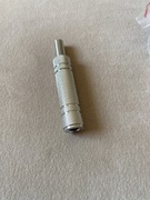 Gniazdo Jack 6,3 mm stereo metalowe na kabel