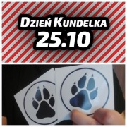 25.10 DZIEŃ KUNDELKA - naklejki charytatywne