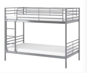 Łóżko, rama łóżka piętrowego 90x200 SVARTA IKEA