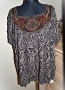 189^  evans bluzka tunika z wiskozy _56/58