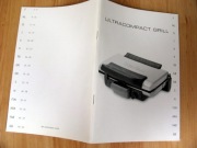 Grill Tefal Ultracompact GC 6680 3001 instrukcja obsługi