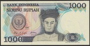 Indonezja 1000 rupiah 1987 - stan bankowy UNC