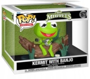 Funko Pop Deluxe - The Muppets - Kermit with Banjo #1673 - figurka NOWA