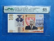 20 ZŁ 2021 PMG 68 EPQ LECH KACZYŃSKI