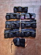 Nowe ochraniacze silikonowe (L, S) na rolki hulajnogę rower – komplet 3w1