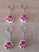 Kocia łapka. Brelok na klucze. 