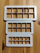 Wykrawaczka kwadrat masa cukrowa foremka 