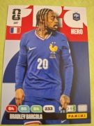 PANINI FIFA WORLD CUP 2026 karta piłkarska HERO 187 BRADLEY BARCOLA FRANCJA