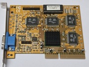 Karta graficzna AGP 1x - YUAN AGP300S Nvidia RIVA 128 