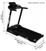 Bieżnia elektryczna nowa York Fitness T600