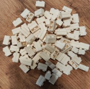 White Brick Mod 1x2 with Masonry Profile