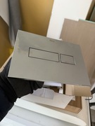 Przycisk spłukujący ROCA srebrny chrom do wc spłuczki Duplo Nova