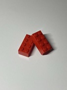 Lego 3001 Brick 2x4 Red 5 szt