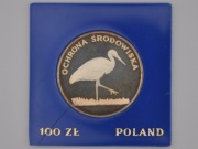 100 ZŁ 1982 R. OCHRONA ŚRODOWISKA - BOCIAN