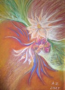 Wiosna obraz w pastelu