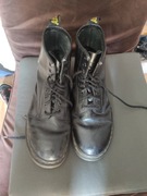 Dr. Martens skórzane czarne za kostkę 