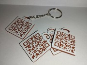 Spersonalizowany brelok 3D z kodem QR