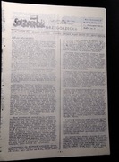 Gazetka podziemna Solidarność Grzegórzecka sierpień 1985