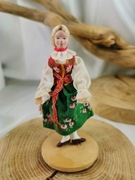 lalka regionalna Cepelia SP RLiA Kraków PRL