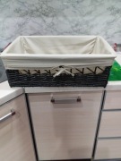 Wiklinowy kosz, duży 