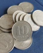 Moneta Niemcy 10 fenigów 1968 NRD 