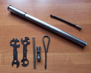 Romet Komar Ogar Kadet klucze narzędzia pompka ręczna z wężykiem 39 cm ZZR 