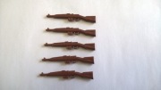 5 Sztuk karabinków M1 WW2 kompatybilne z Lego, Cobi
